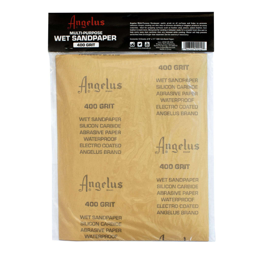 Angelus Multi-Purpose Wet Sandpaper 400 Grit - 5 ark