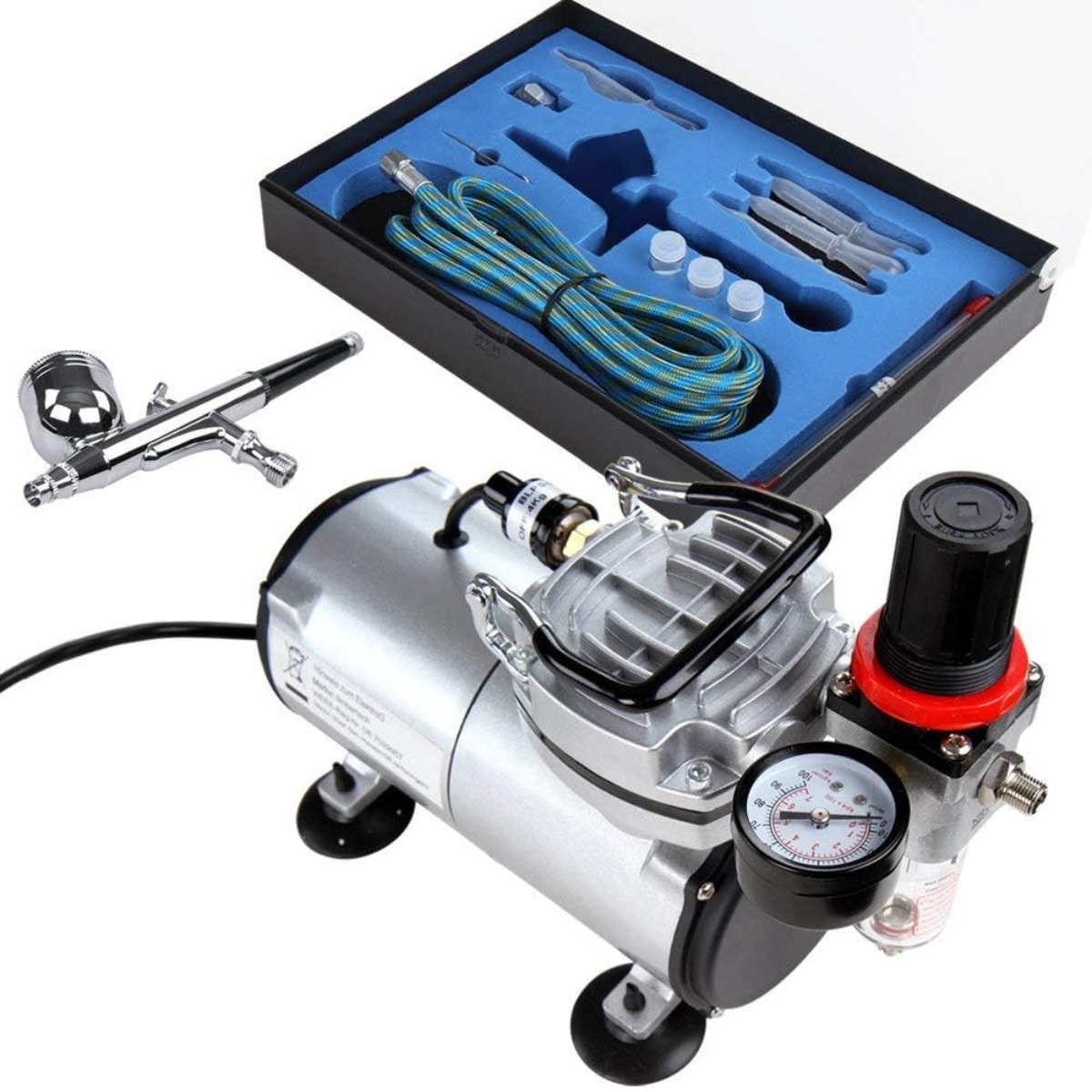 Timbertech Airbrush med Kompressor og kit