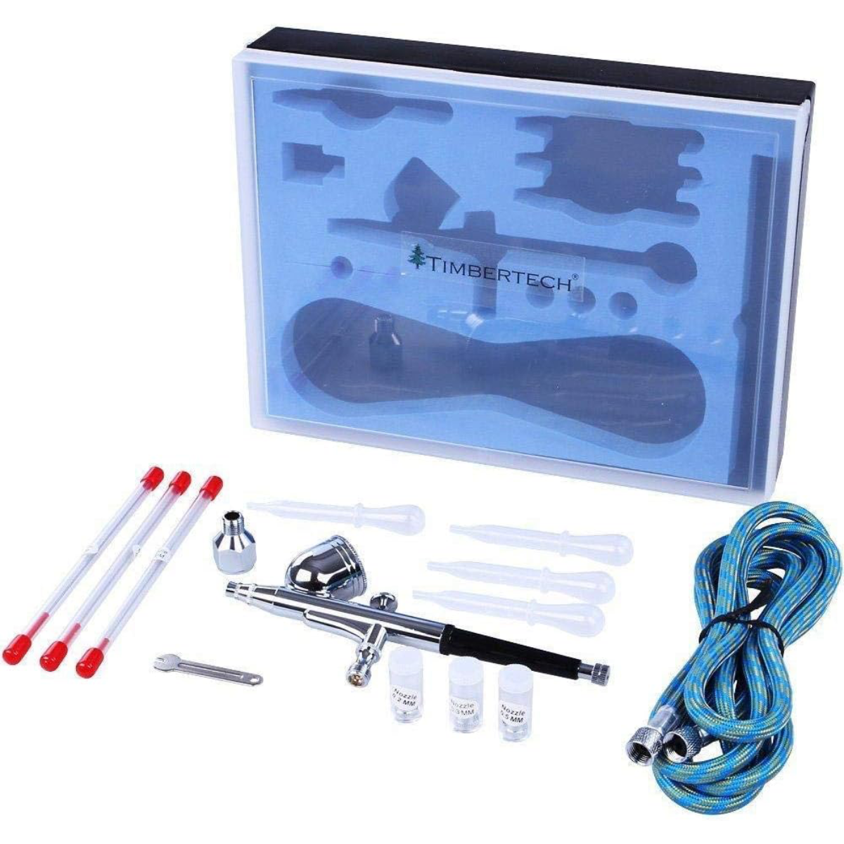 Timbertech Airbrush med Kompressor og kit