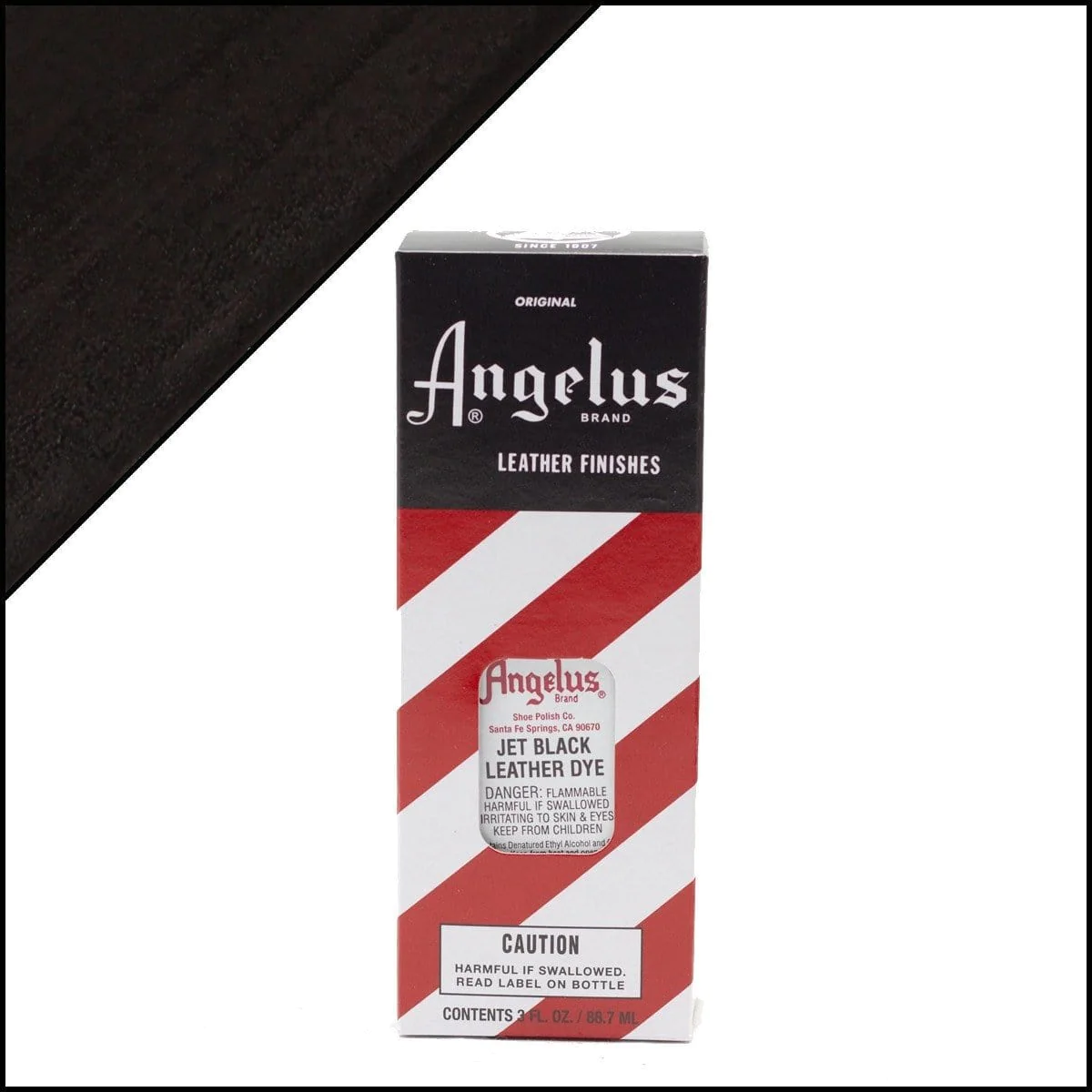 Angelus Leather Dye Jet Black 3oz